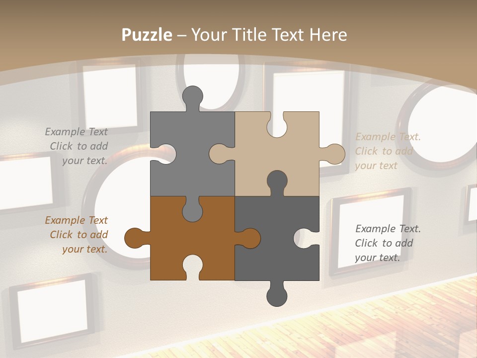 Set Collection Empty PowerPoint Template