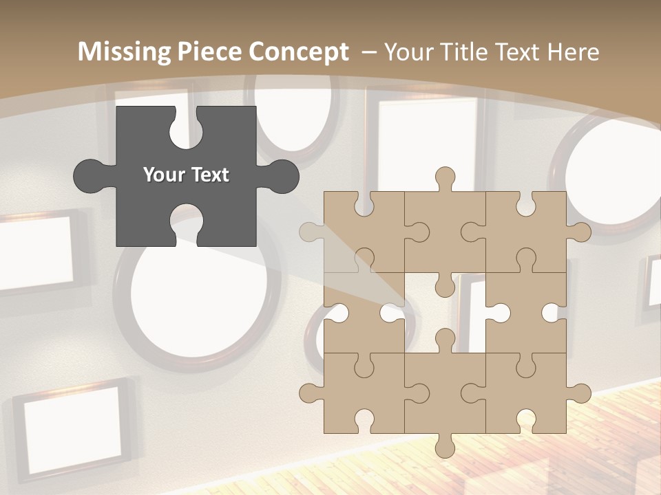 Set Collection Empty PowerPoint Template
