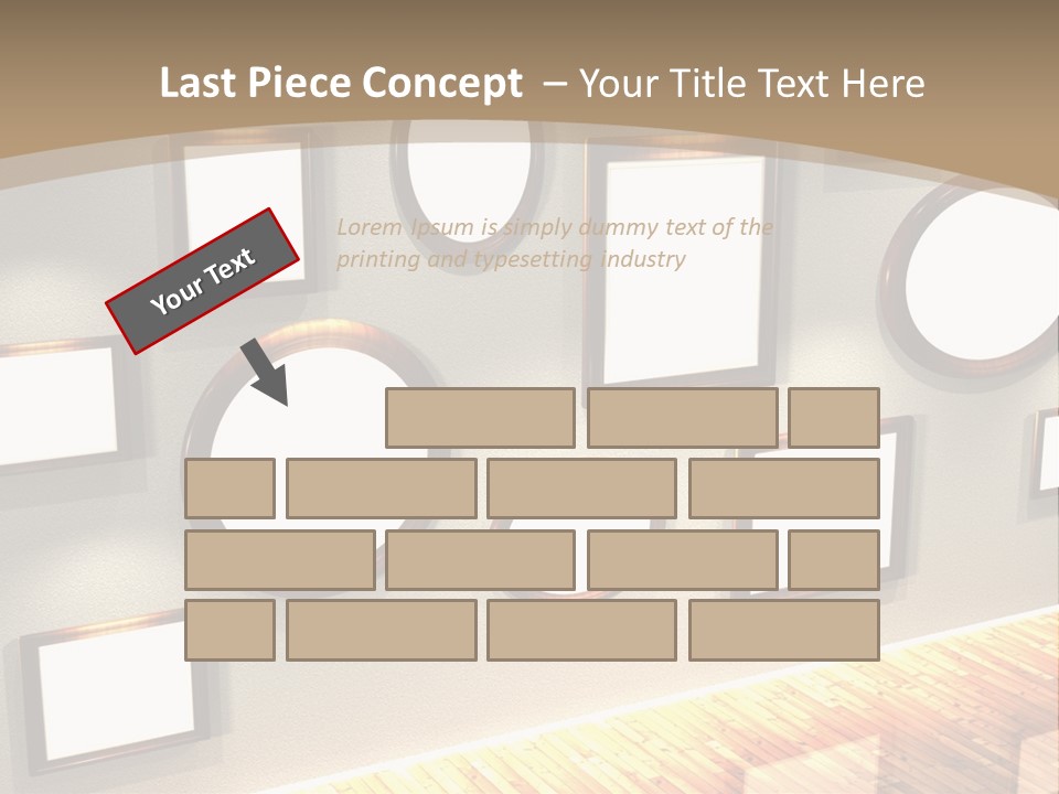 Set Collection Empty PowerPoint Template