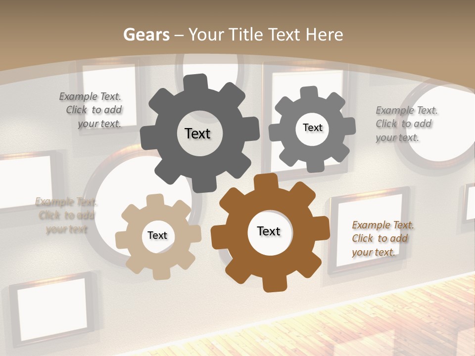 Set Collection Empty PowerPoint Template