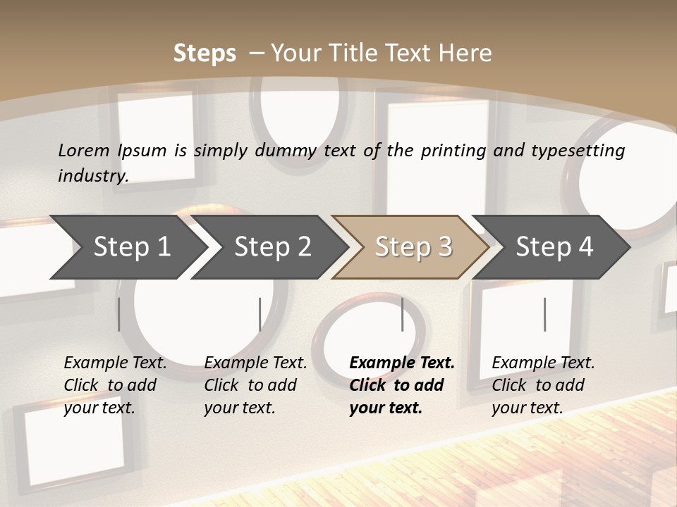 Set Collection Empty PowerPoint Template