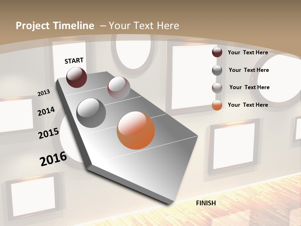 Set Collection Empty PowerPoint Template
