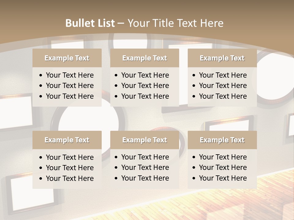 Set Collection Empty PowerPoint Template