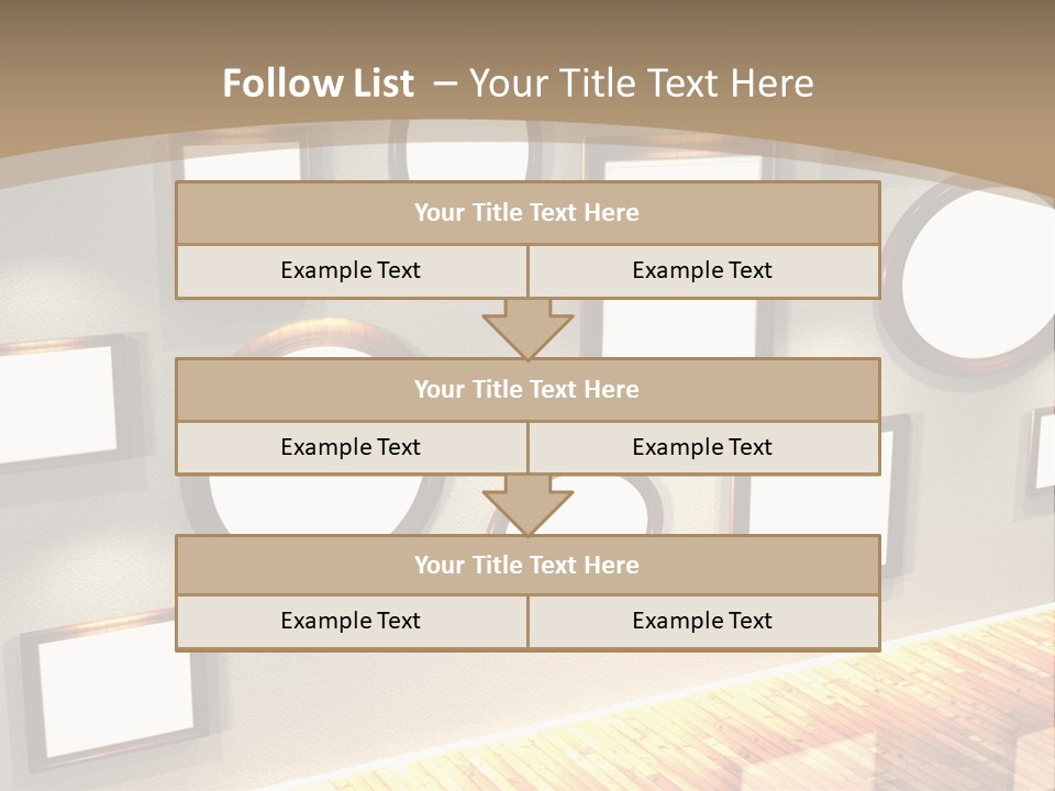 Set Collection Empty PowerPoint Template