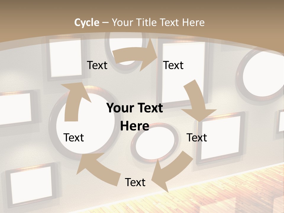 Set Collection Empty PowerPoint Template
