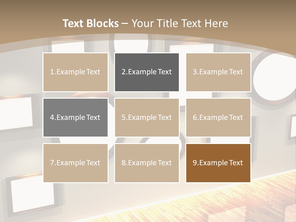 Set Collection Empty PowerPoint Template
