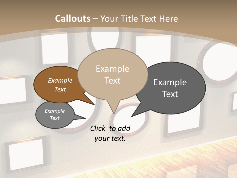 Set Collection Empty PowerPoint Template