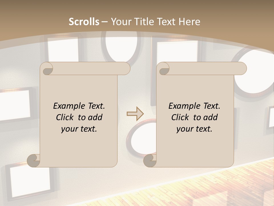 Set Collection Empty PowerPoint Template