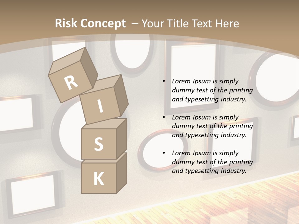 Set Collection Empty PowerPoint Template