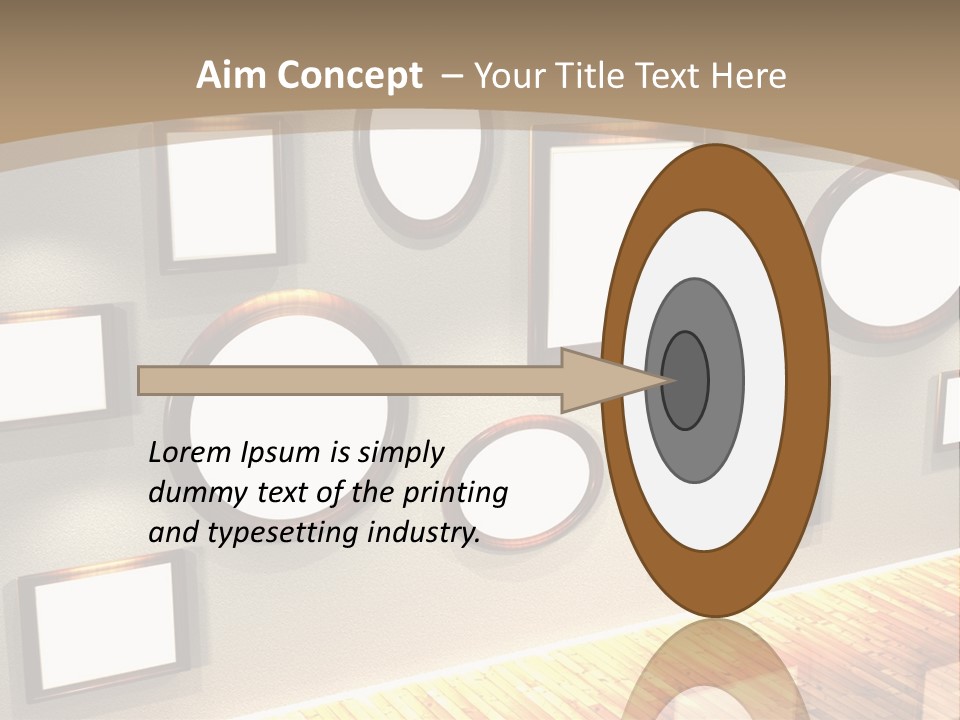 Set Collection Empty PowerPoint Template
