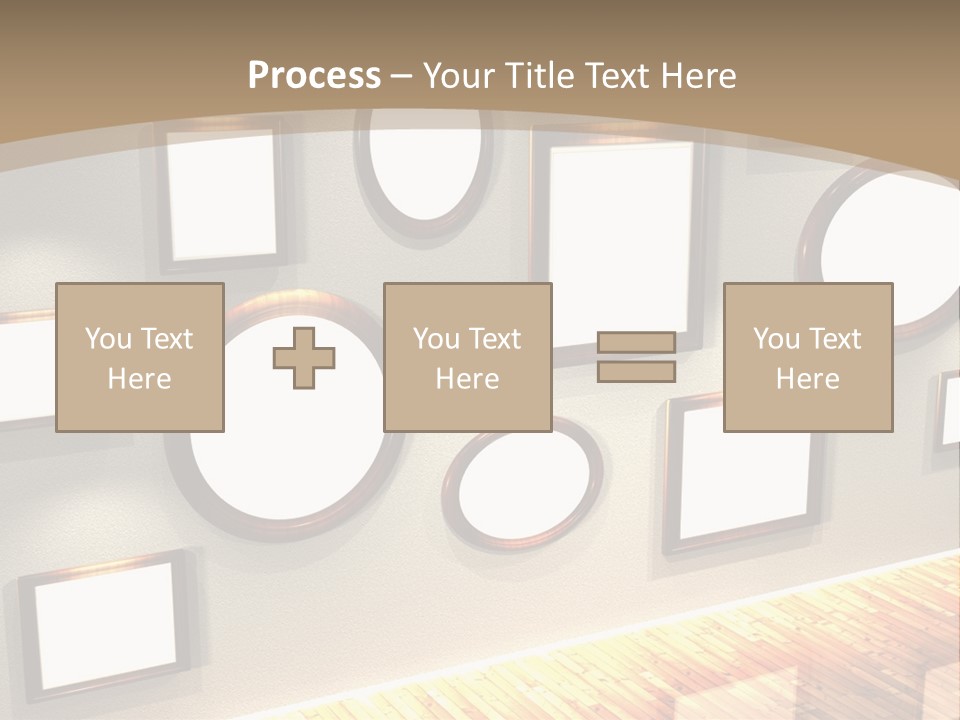 Set Collection Empty PowerPoint Template