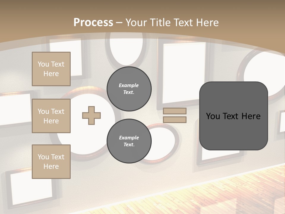 Set Collection Empty PowerPoint Template