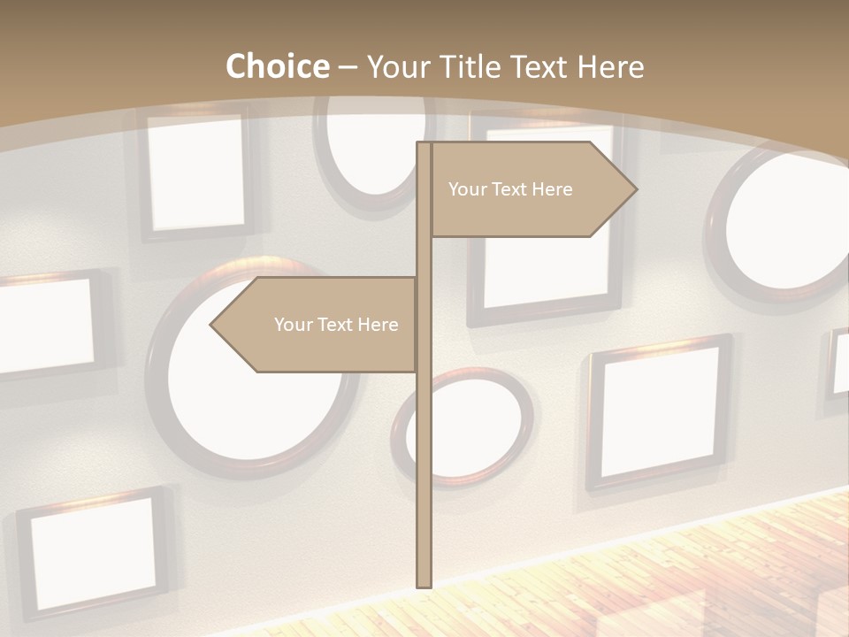 Set Collection Empty PowerPoint Template