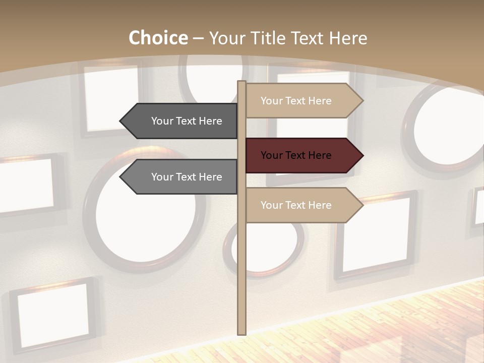 Set Collection Empty PowerPoint Template