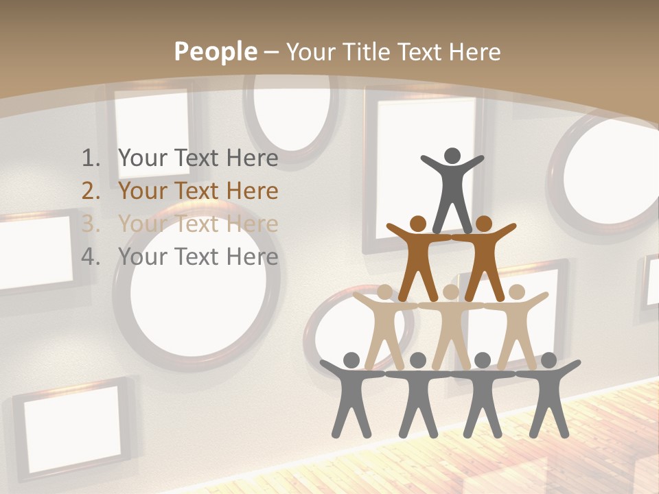 Set Collection Empty PowerPoint Template