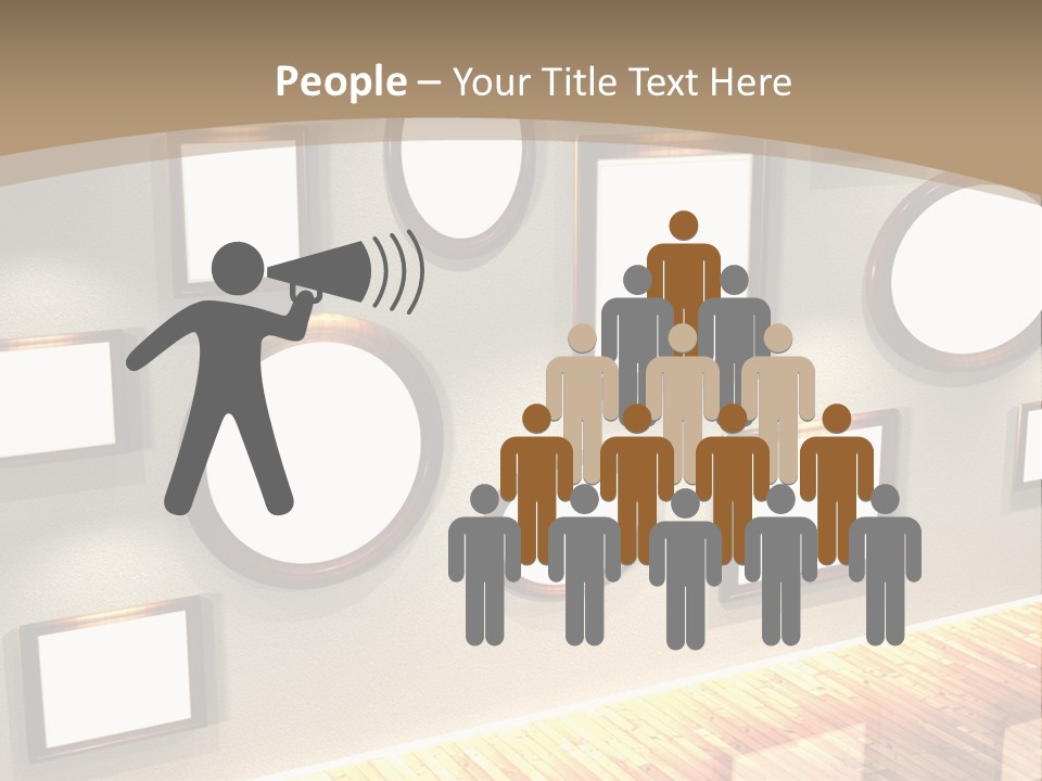 Set Collection Empty PowerPoint Template