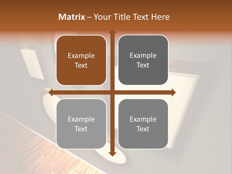 Retro Gallery Design PowerPoint Template