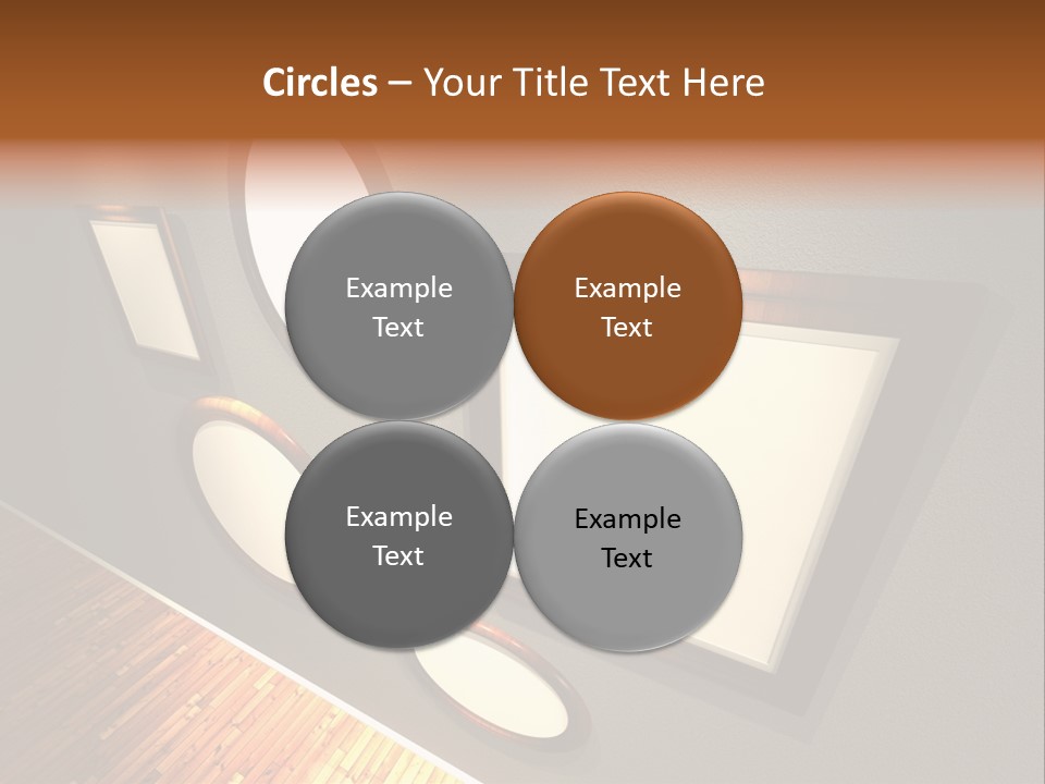 Retro Gallery Design PowerPoint Template