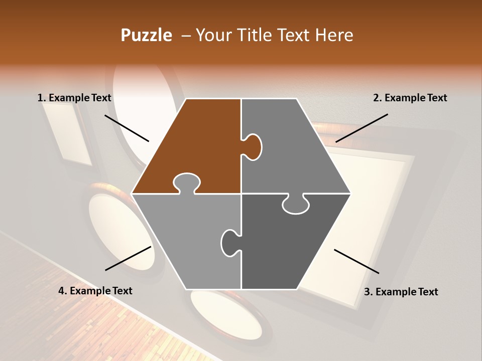 Retro Gallery Design PowerPoint Template