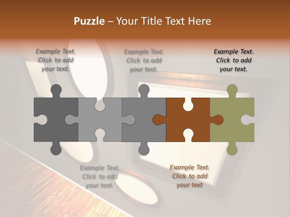 Retro Gallery Design PowerPoint Template