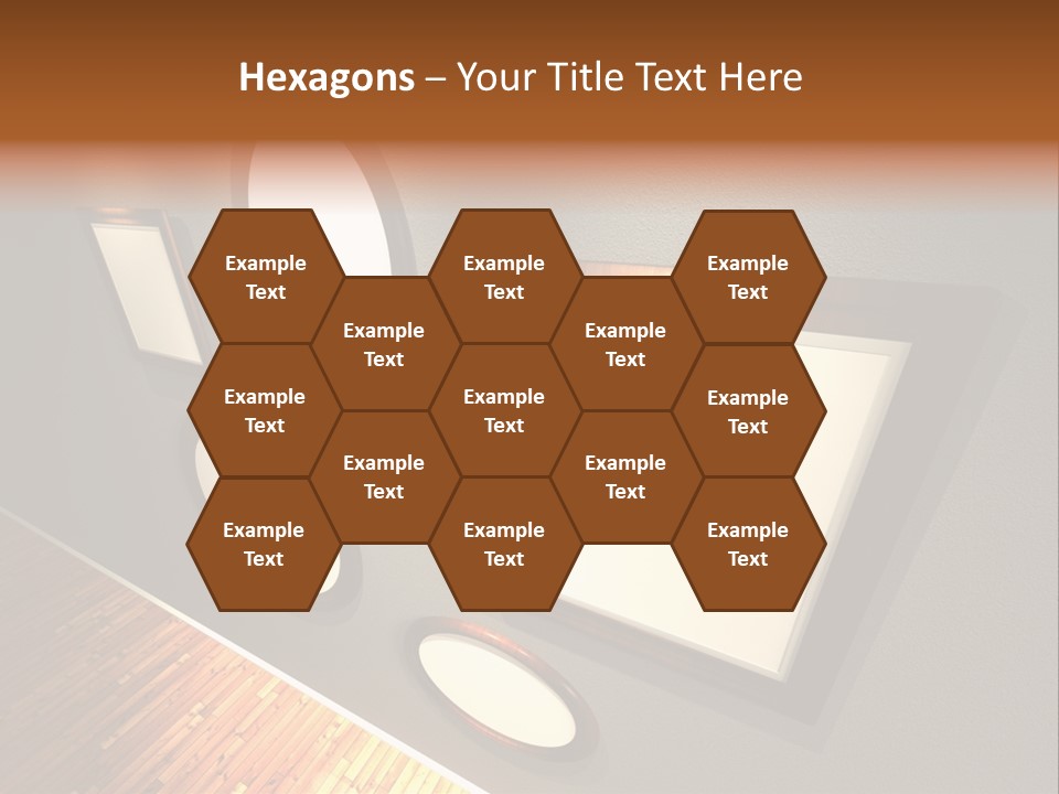 Retro Gallery Design PowerPoint Template