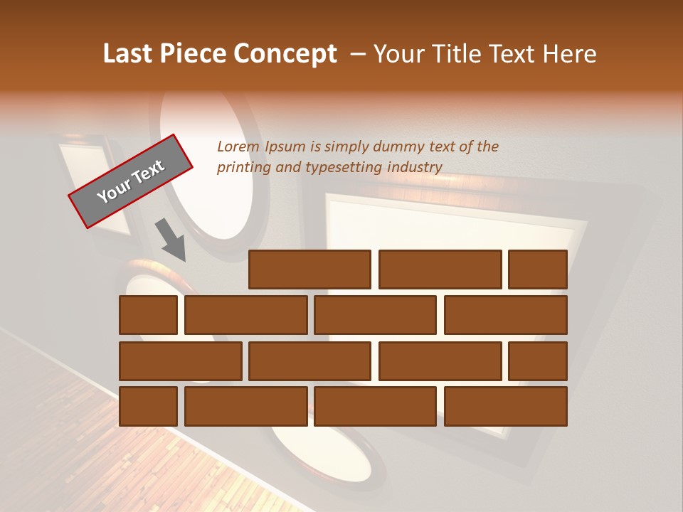 Retro Gallery Design PowerPoint Template