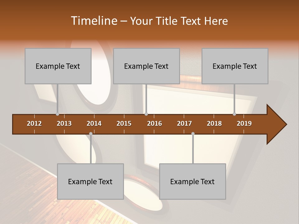 Retro Gallery Design PowerPoint Template