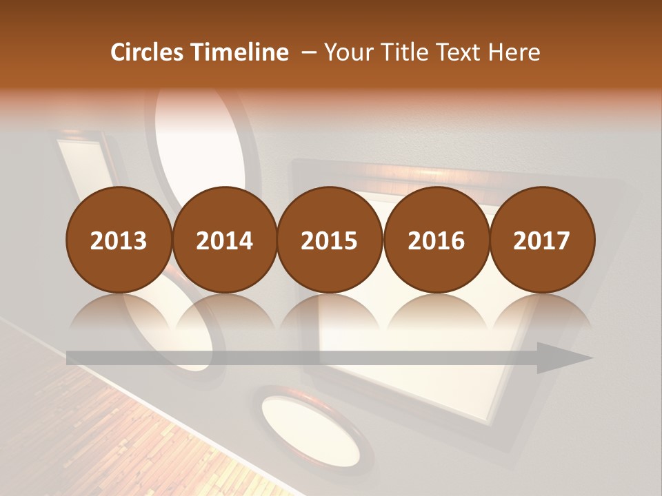 Retro Gallery Design PowerPoint Template