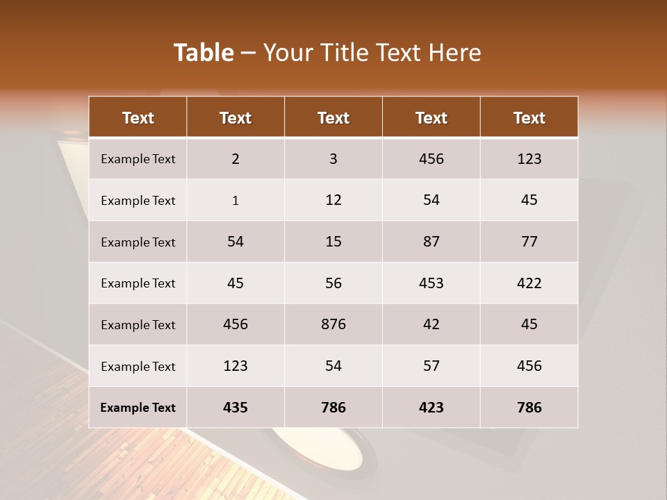 Retro Gallery Design PowerPoint Template