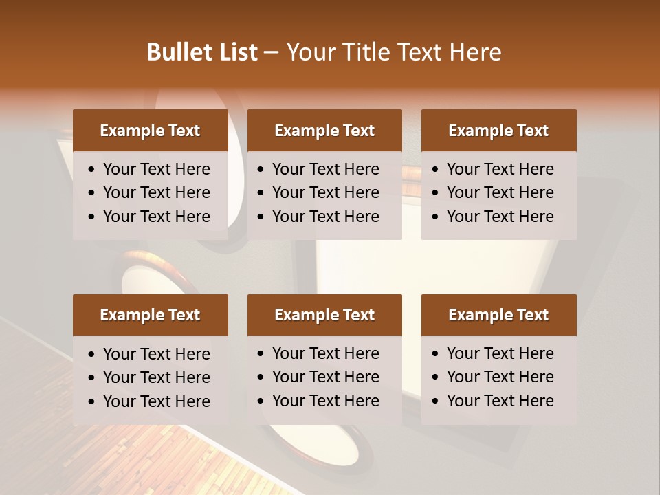 Retro Gallery Design PowerPoint Template