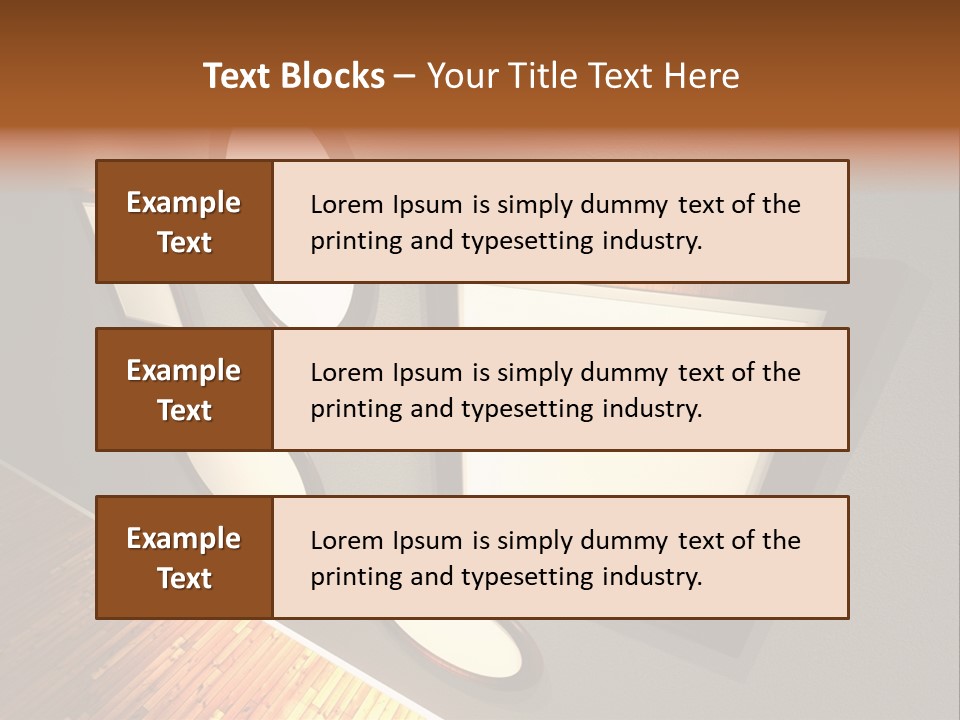 Retro Gallery Design PowerPoint Template