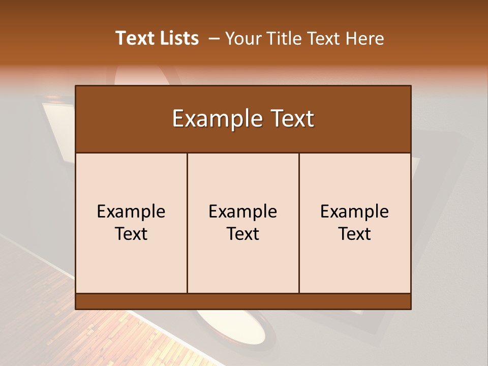 Retro Gallery Design PowerPoint Template