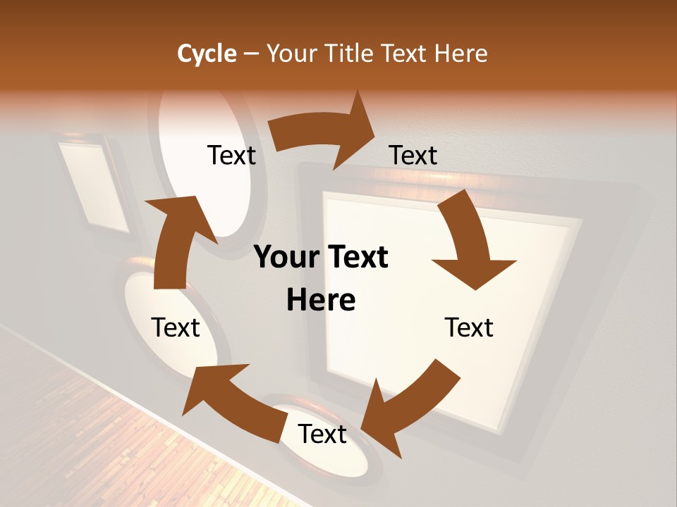 Retro Gallery Design PowerPoint Template