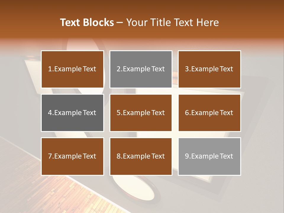 Retro Gallery Design PowerPoint Template