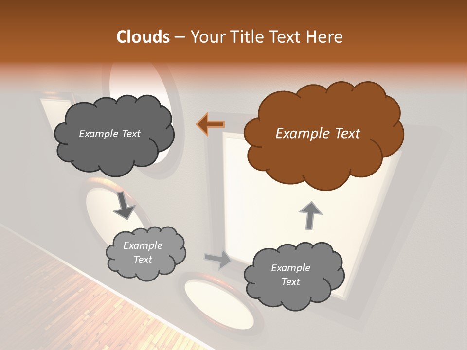 Retro Gallery Design PowerPoint Template