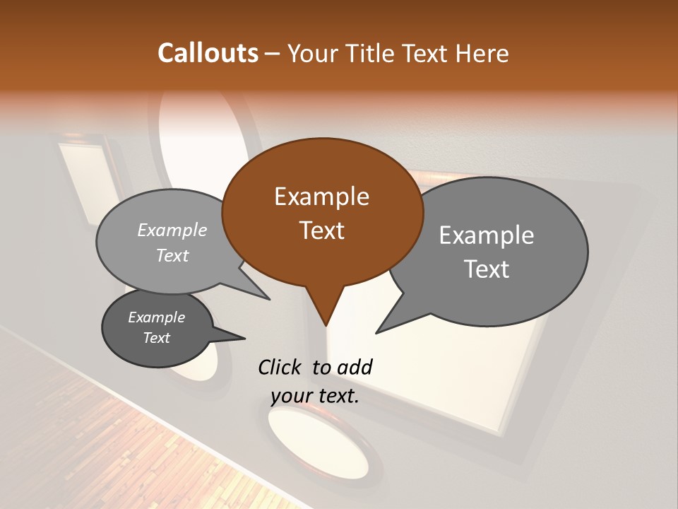 Retro Gallery Design PowerPoint Template
