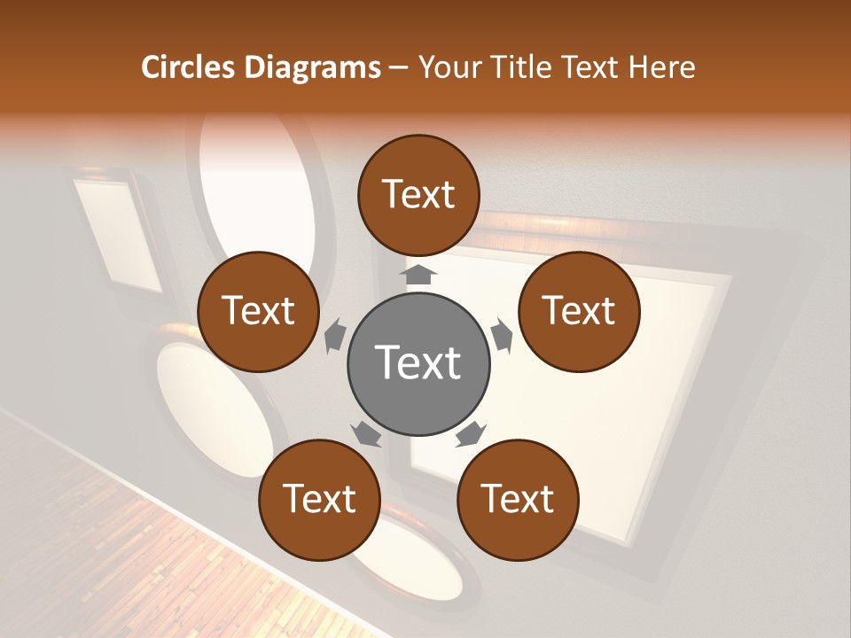 Retro Gallery Design PowerPoint Template