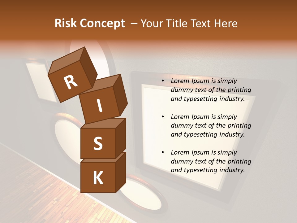 Retro Gallery Design PowerPoint Template