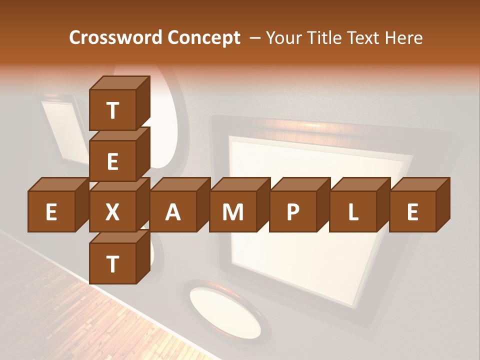 Retro Gallery Design PowerPoint Template