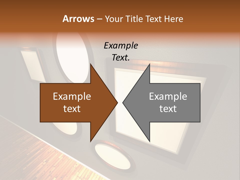 Retro Gallery Design PowerPoint Template