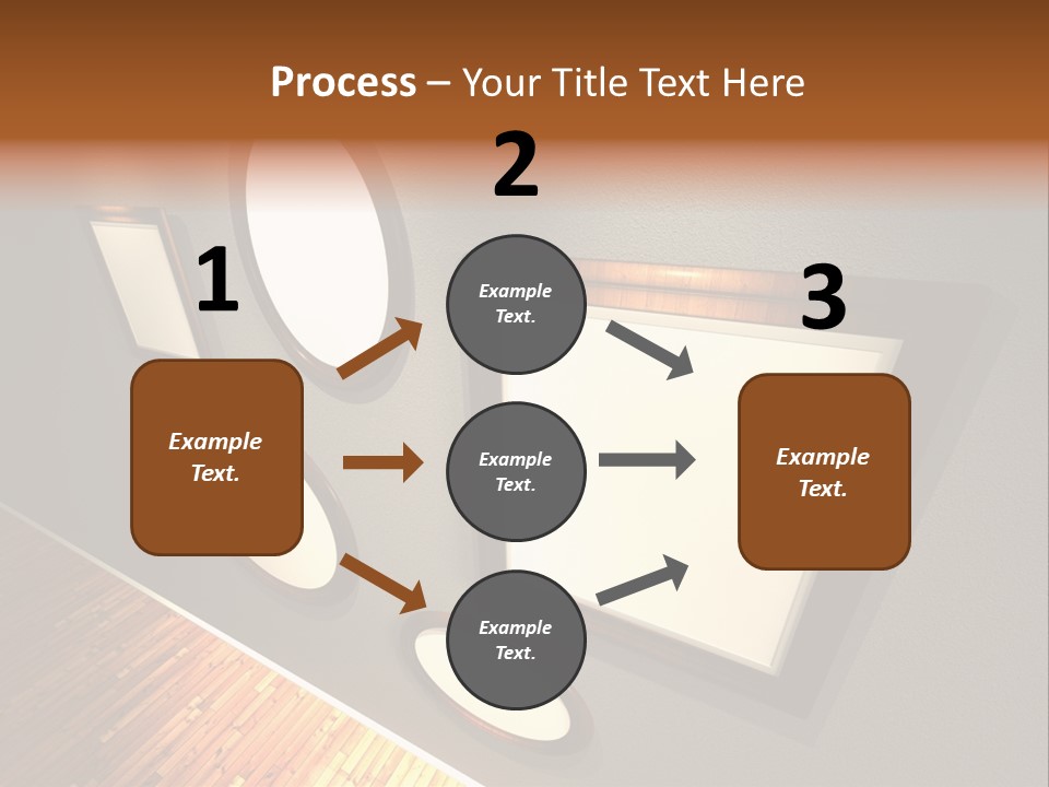 Retro Gallery Design PowerPoint Template