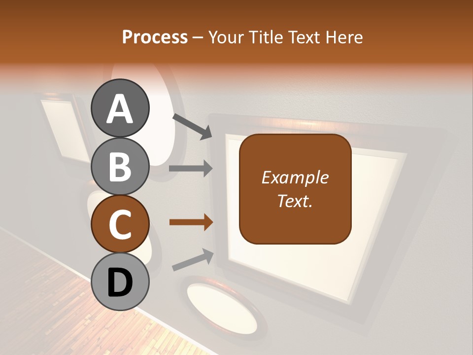 Retro Gallery Design PowerPoint Template