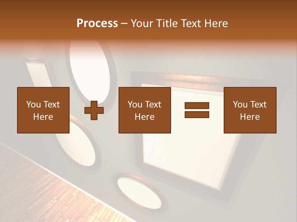 Retro Gallery Design PowerPoint Template