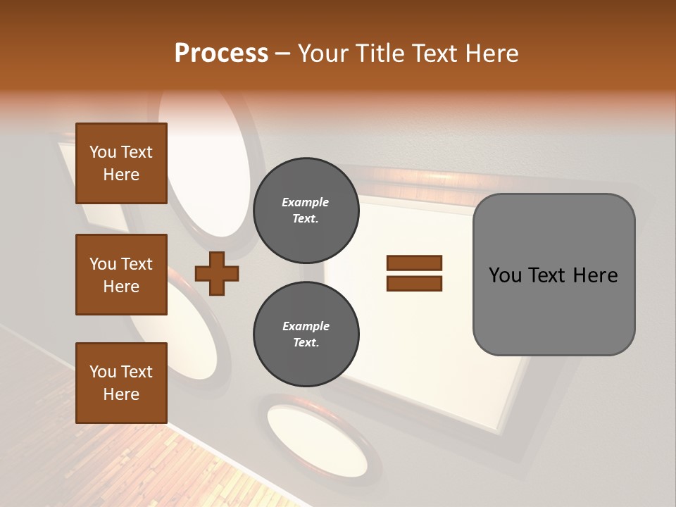 Retro Gallery Design PowerPoint Template