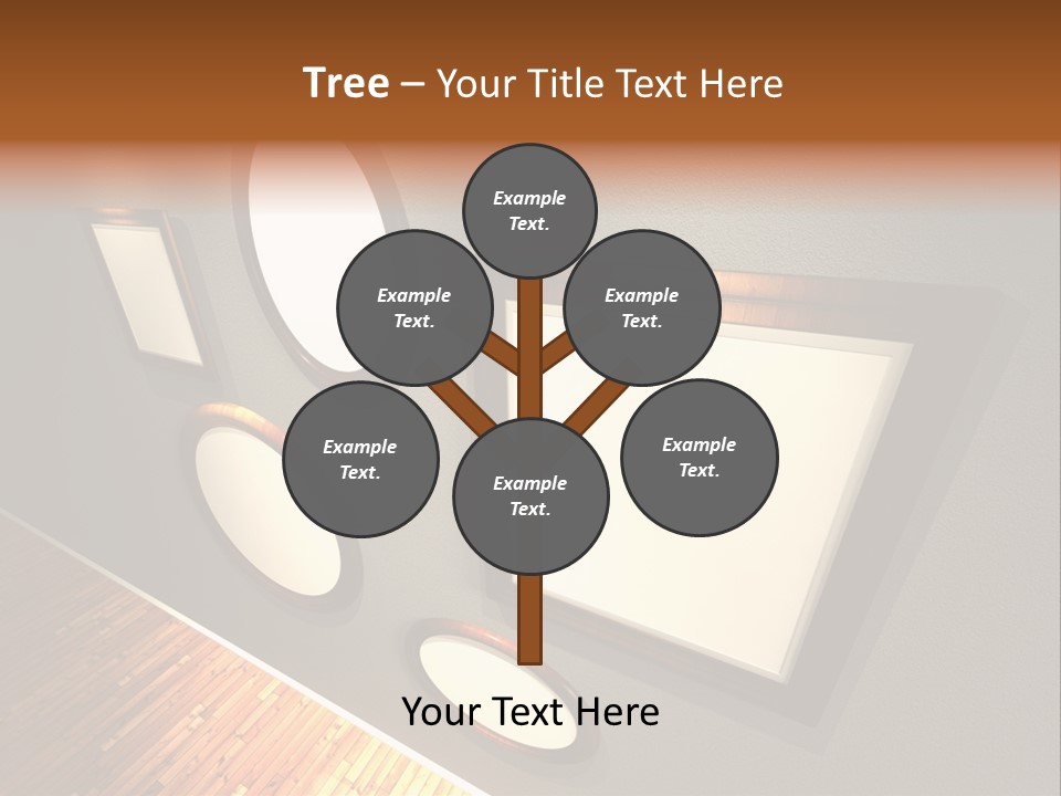 Retro Gallery Design PowerPoint Template