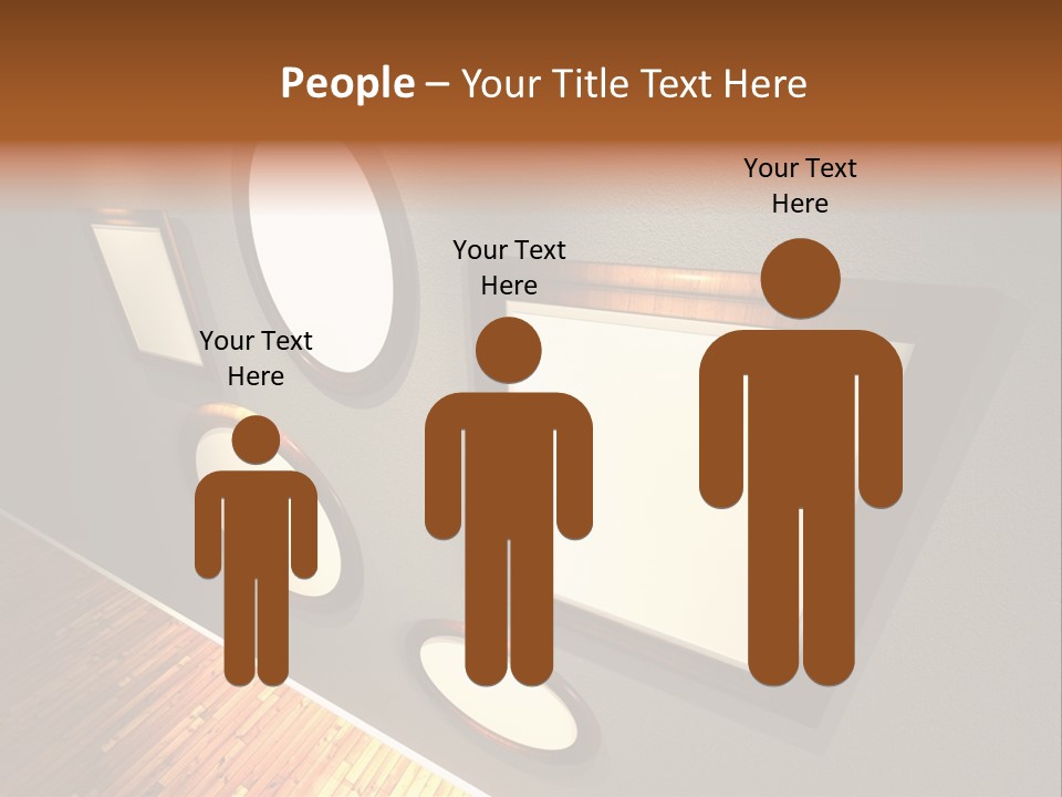 Retro Gallery Design PowerPoint Template