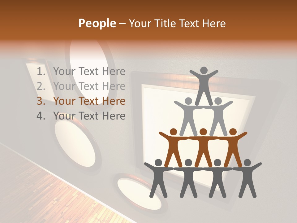 Retro Gallery Design PowerPoint Template