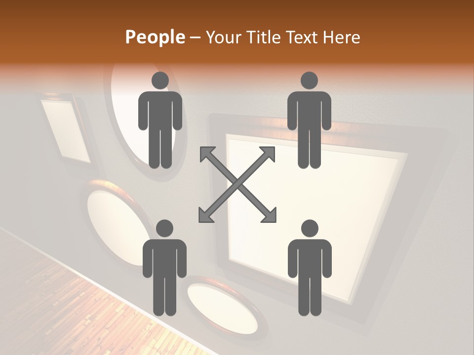 Retro Gallery Design PowerPoint Template