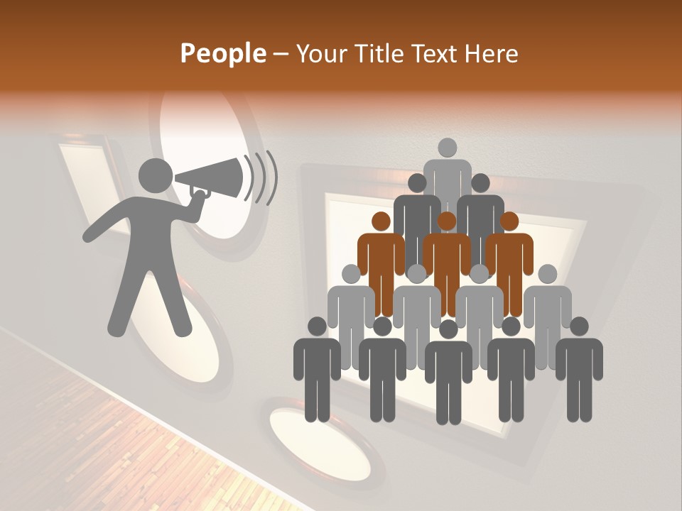 Retro Gallery Design PowerPoint Template