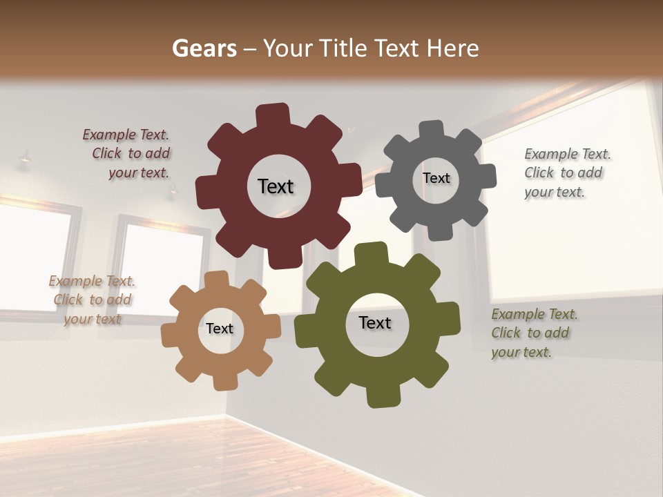 Rustic Home Background PowerPoint Template